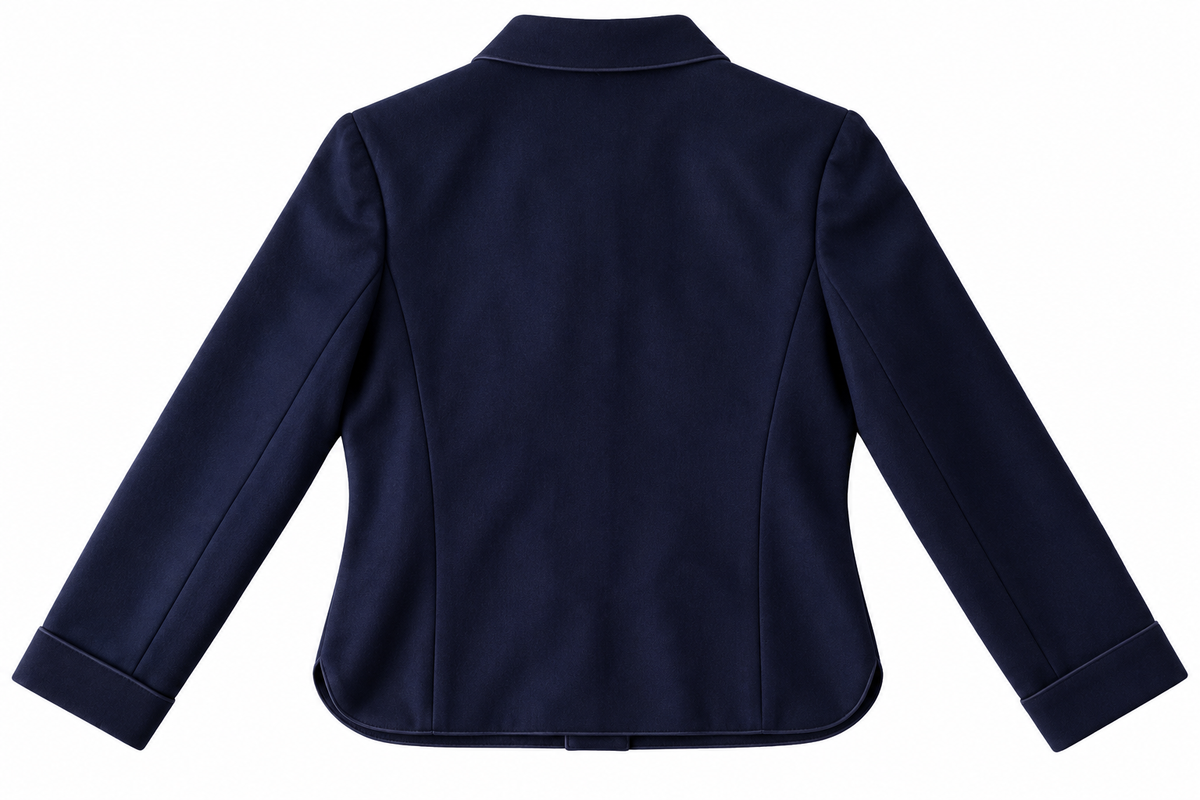 Harvé Benard Navy Wool Jacket