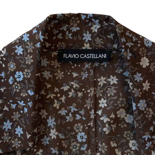 Flavio Castellani Italian Silk Blouse