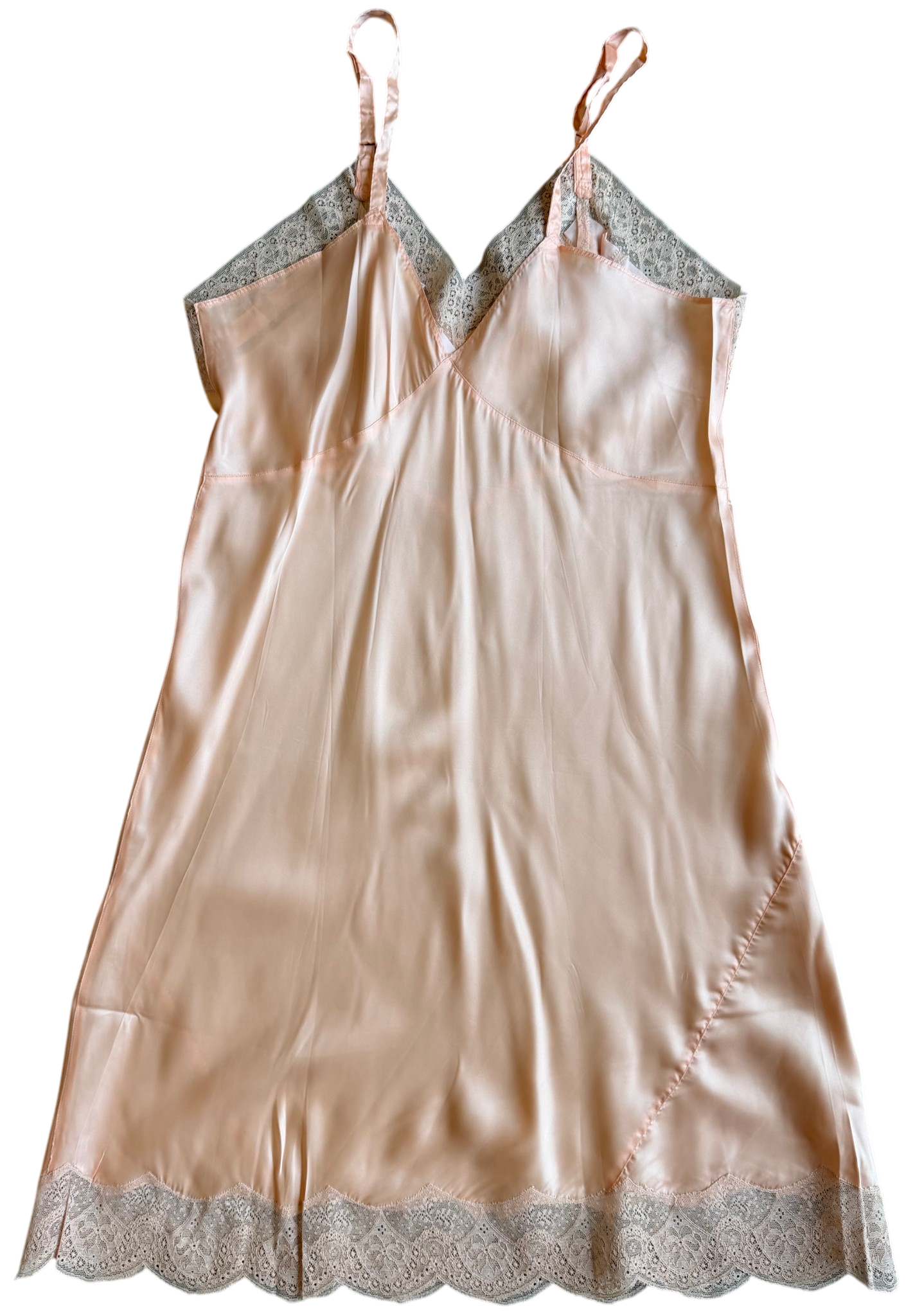 1930's-40's Rayon Slip Dress