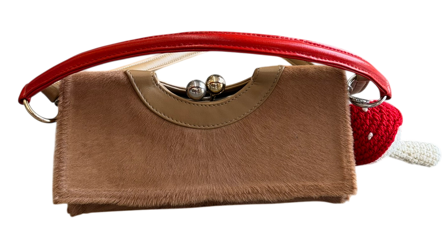 KUSTT Pony Hair Mushroom Bag