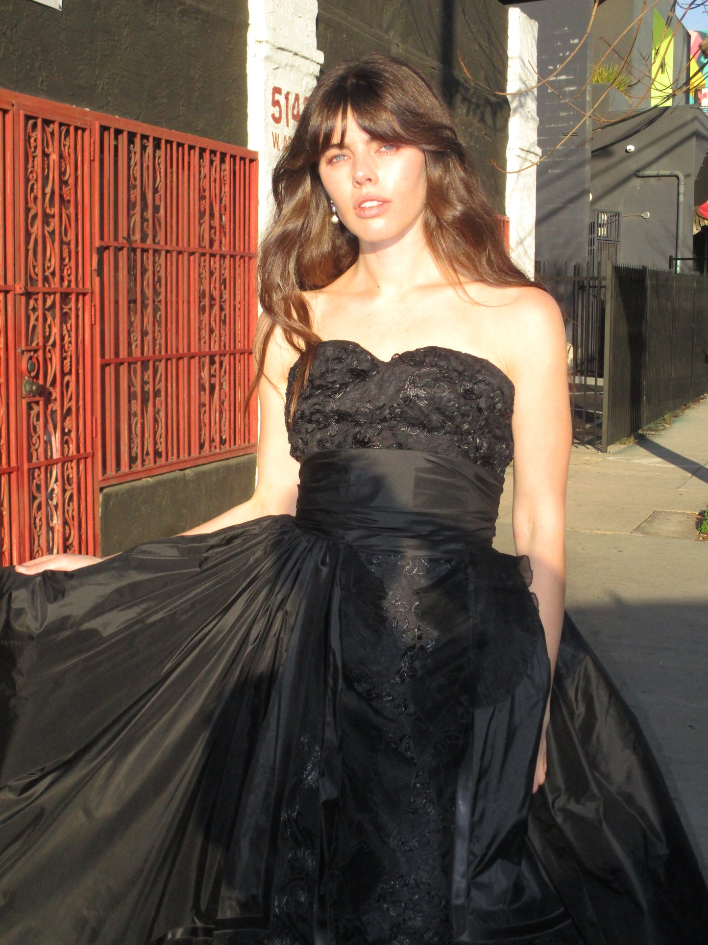 Jacques Fath Two Piece Gown