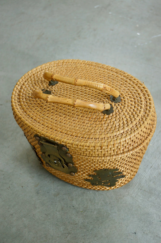 1970's Basket Bag