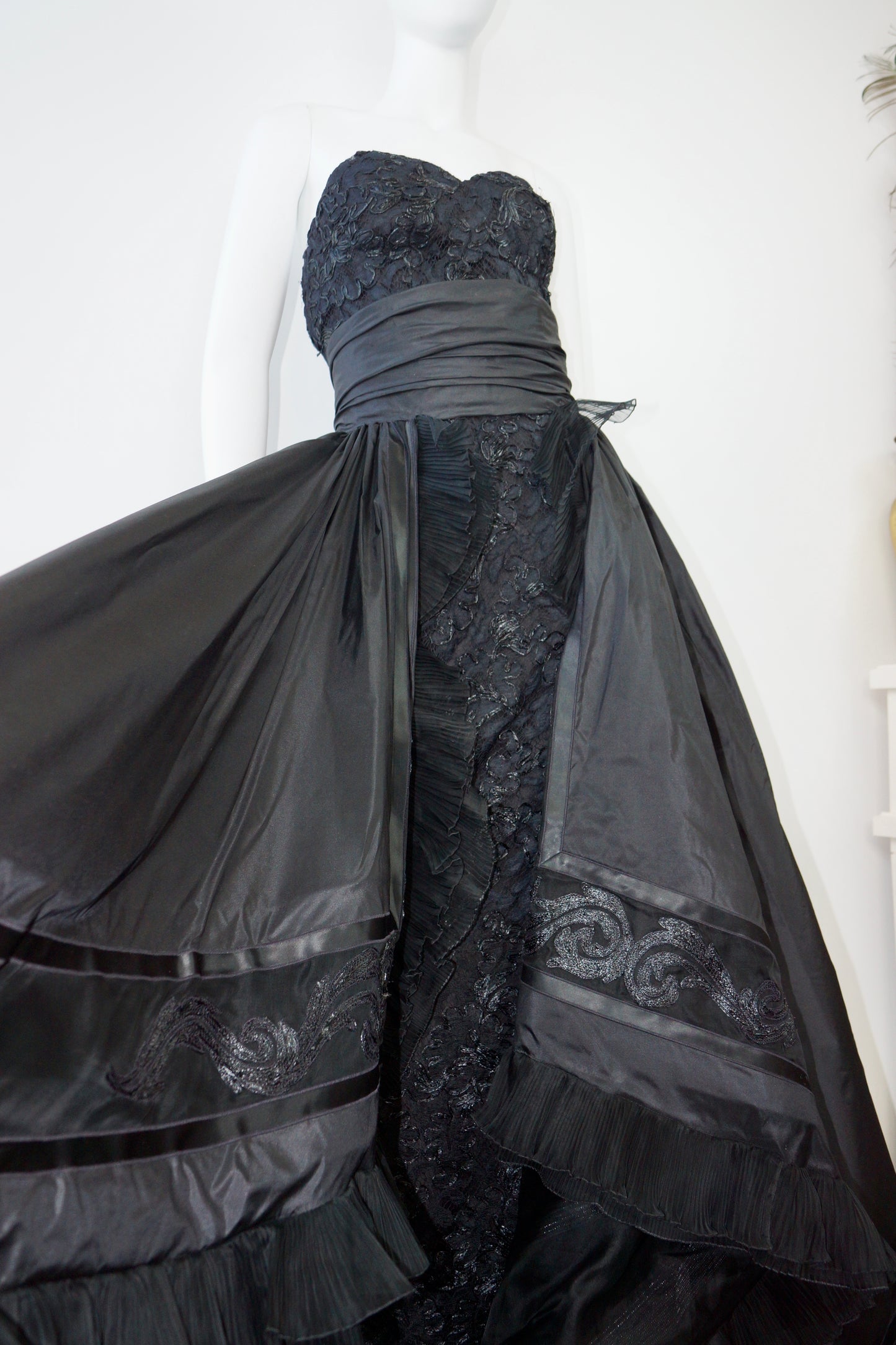 Jacques Fath Two Piece Gown