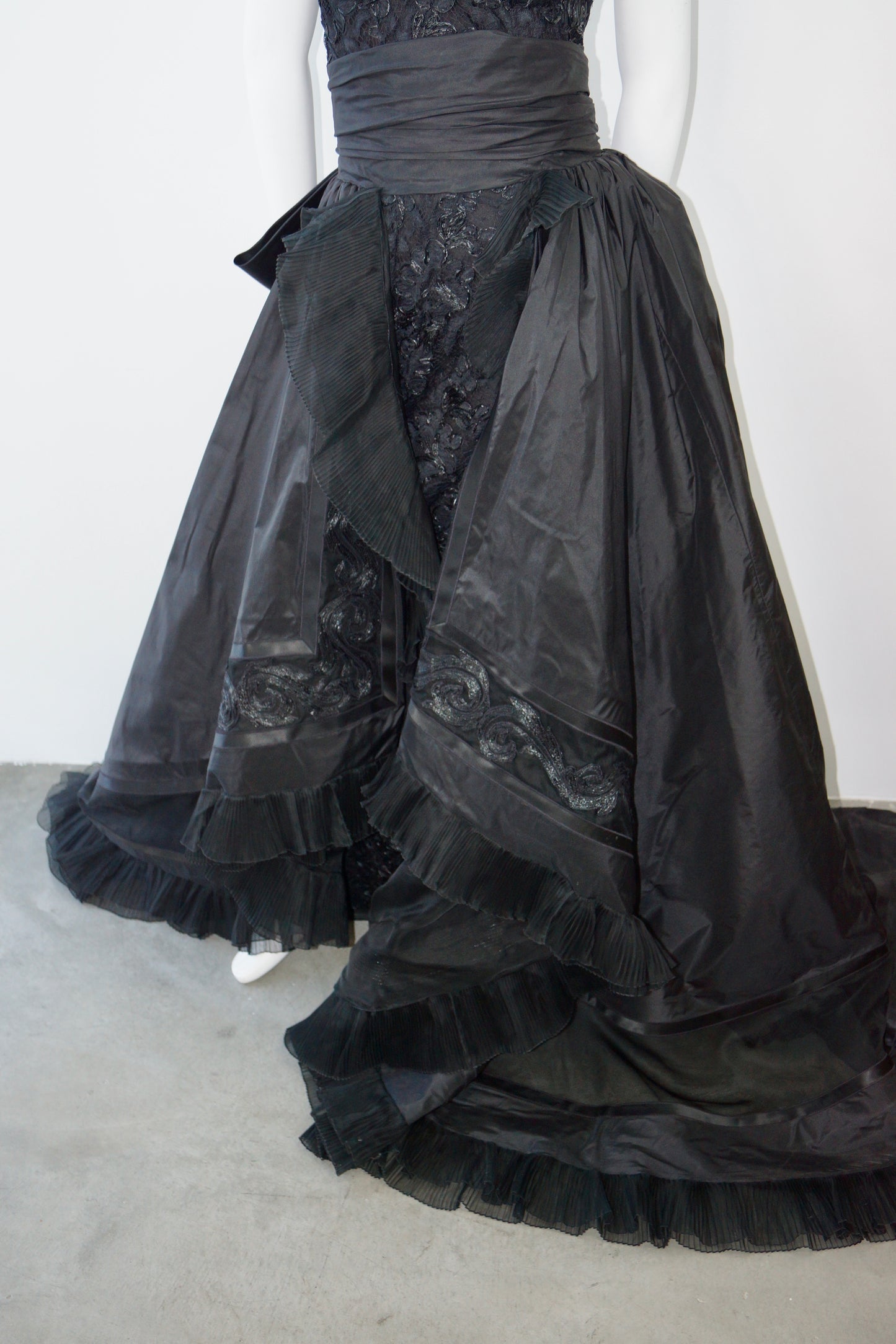 Jacques Fath Two Piece Gown