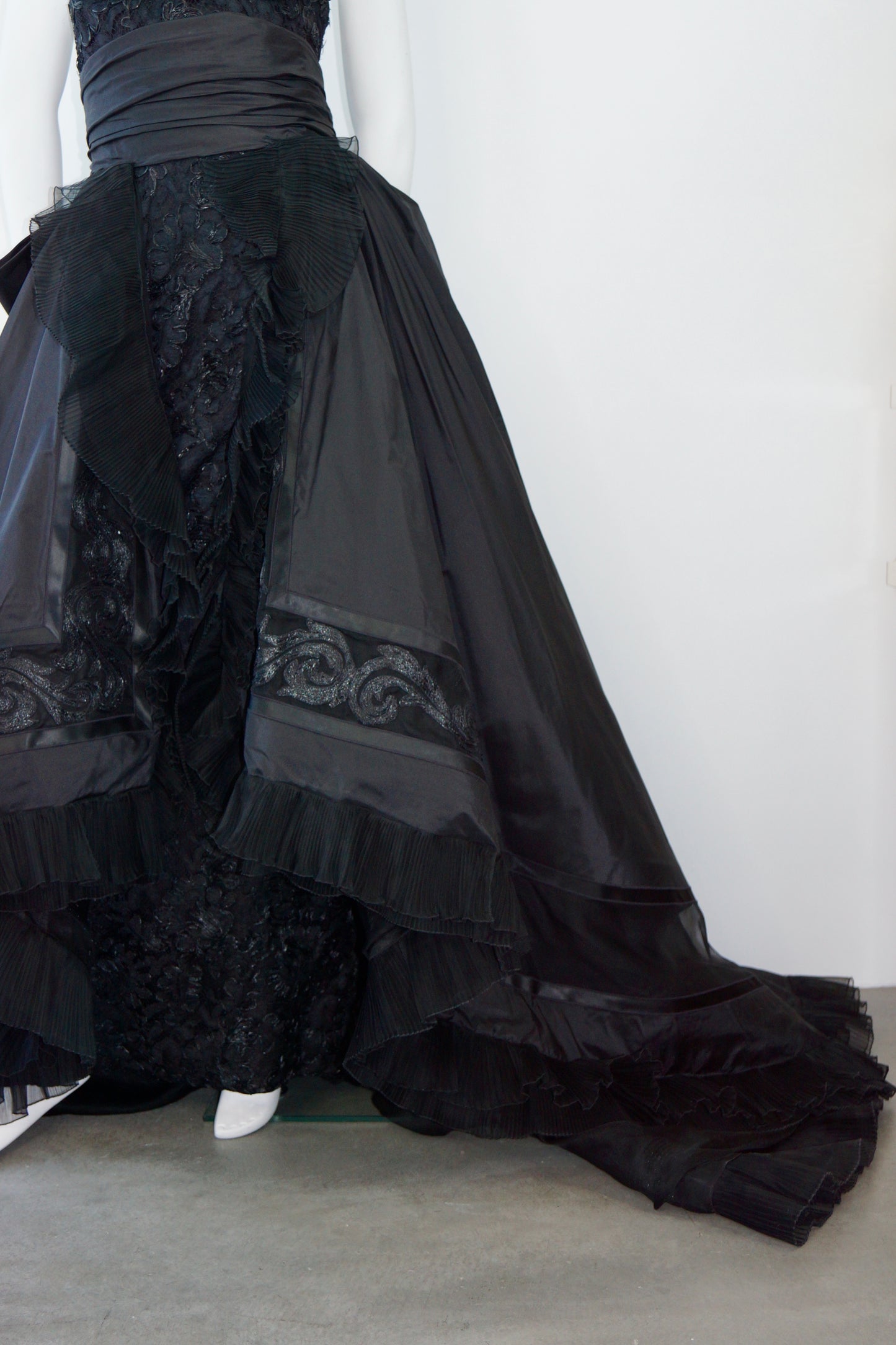 Jacques Fath Two Piece Gown