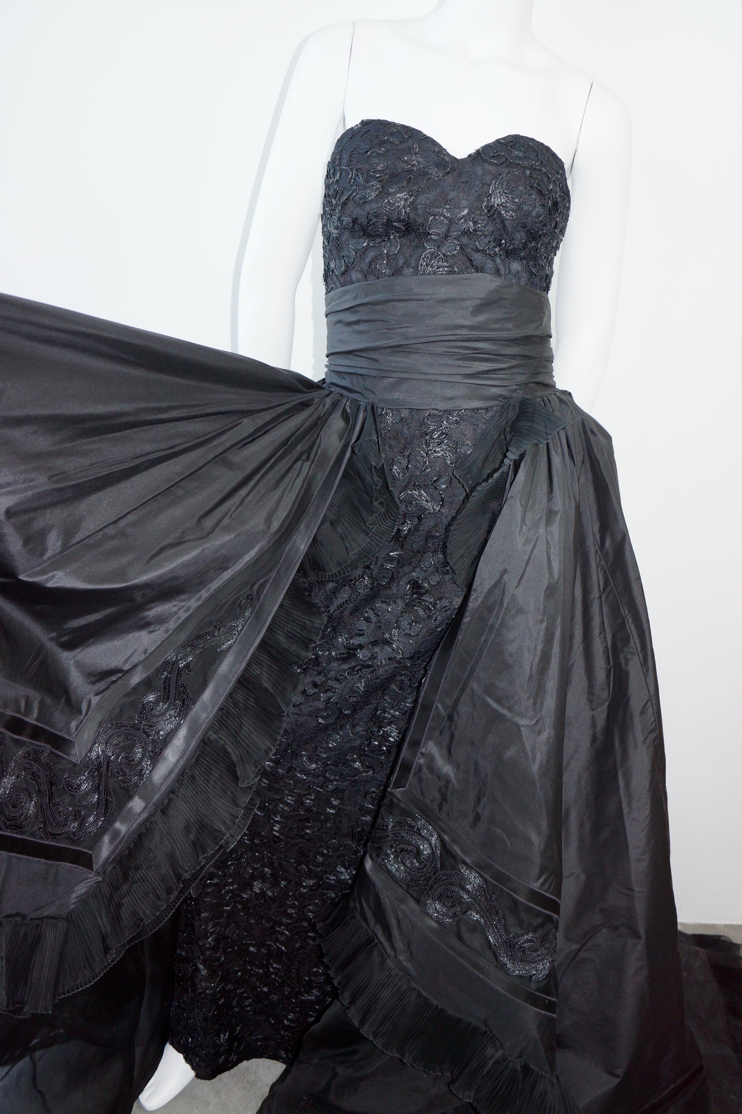 Jacques Fath Two Piece Gown