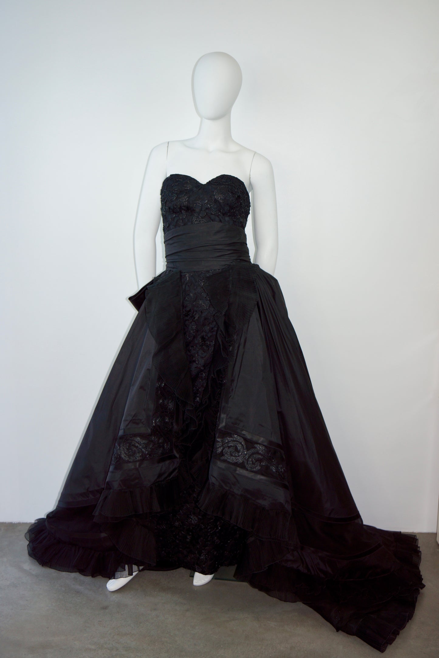 Jacques Fath Two Piece Gown