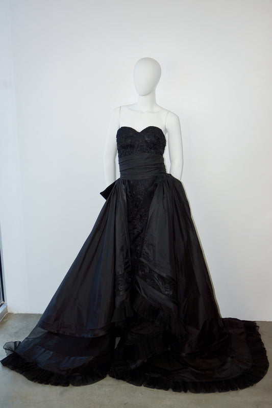 Jacques Fath Two Piece Gown