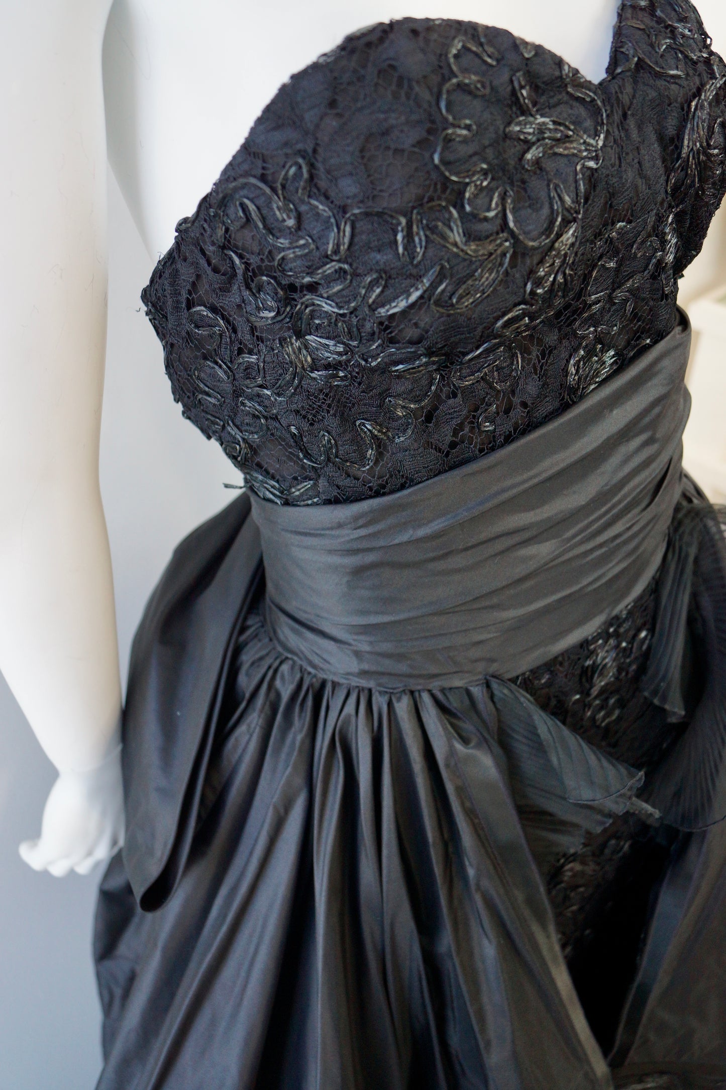 Jacques Fath Two Piece Gown