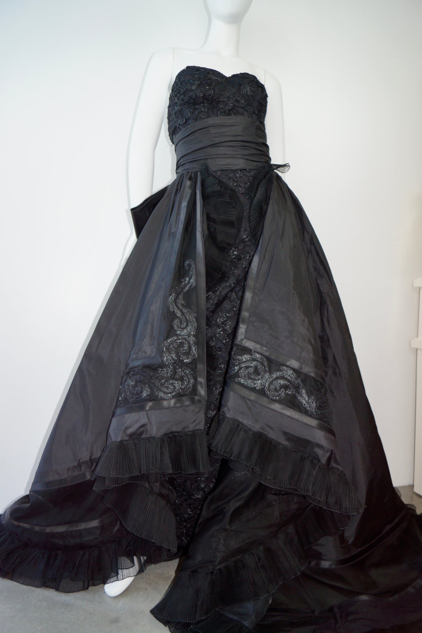 Jacques Fath Two Piece Gown