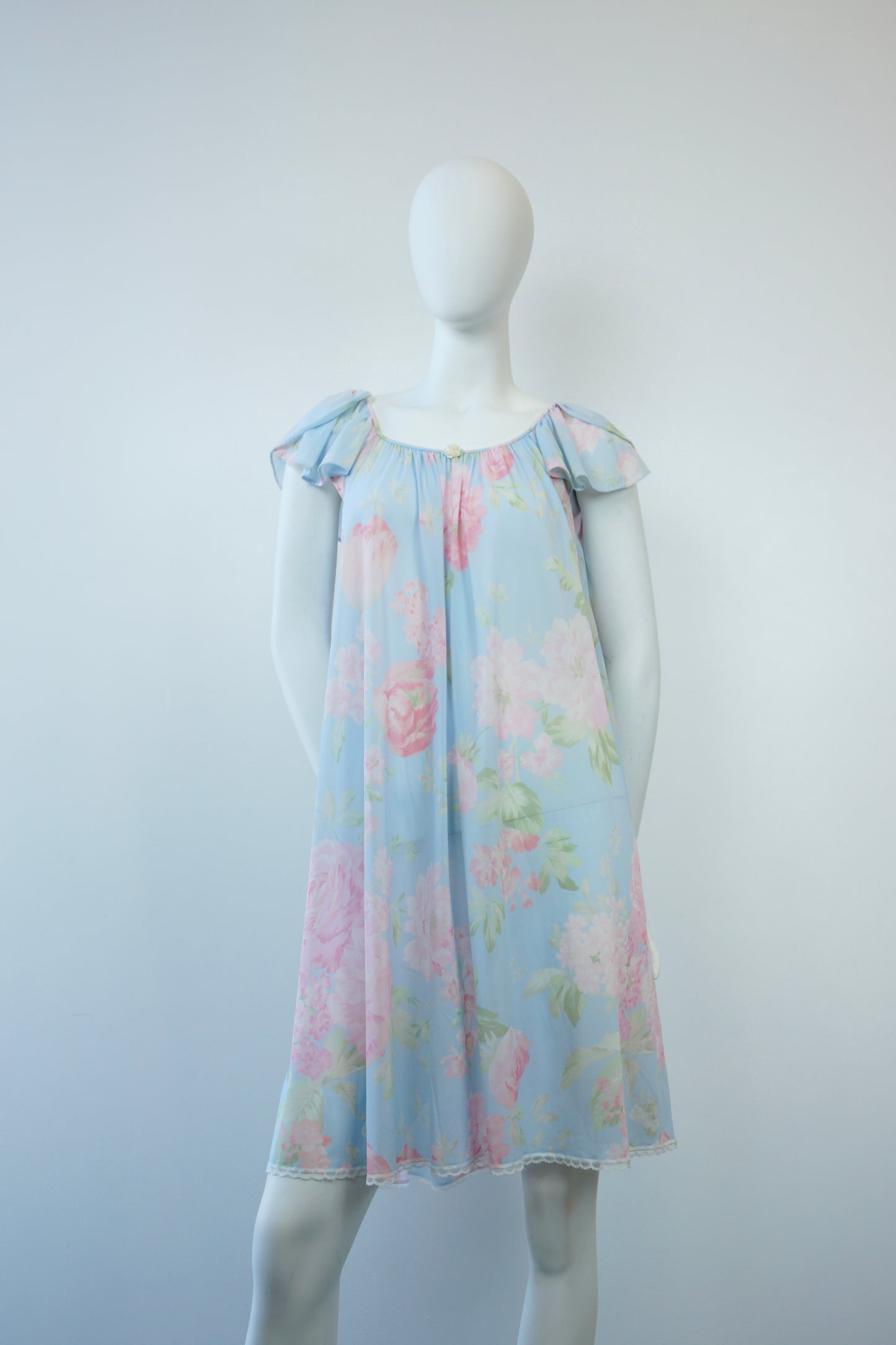 Floral Peignoir Slip