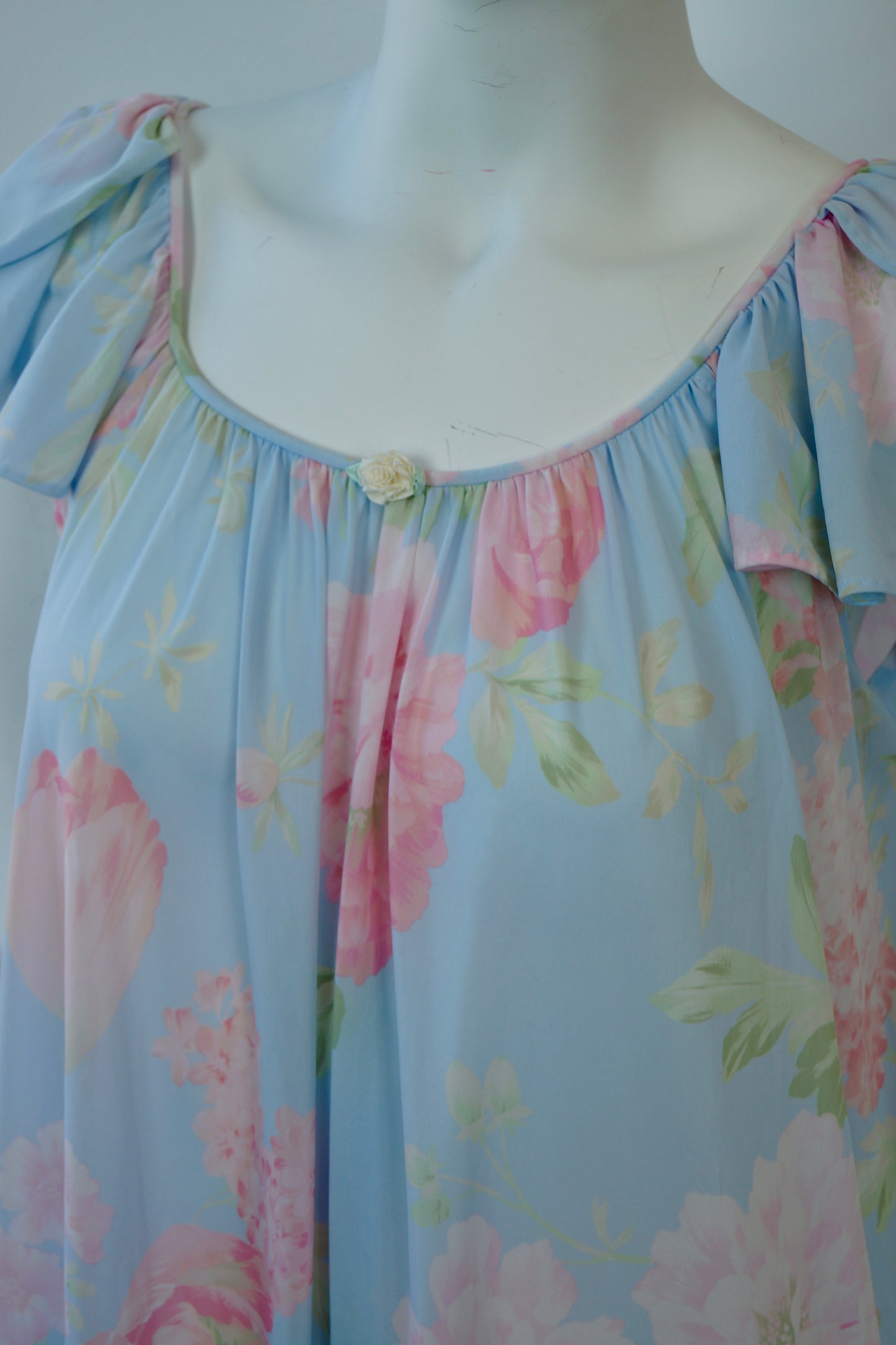 Floral Peignoir Slip