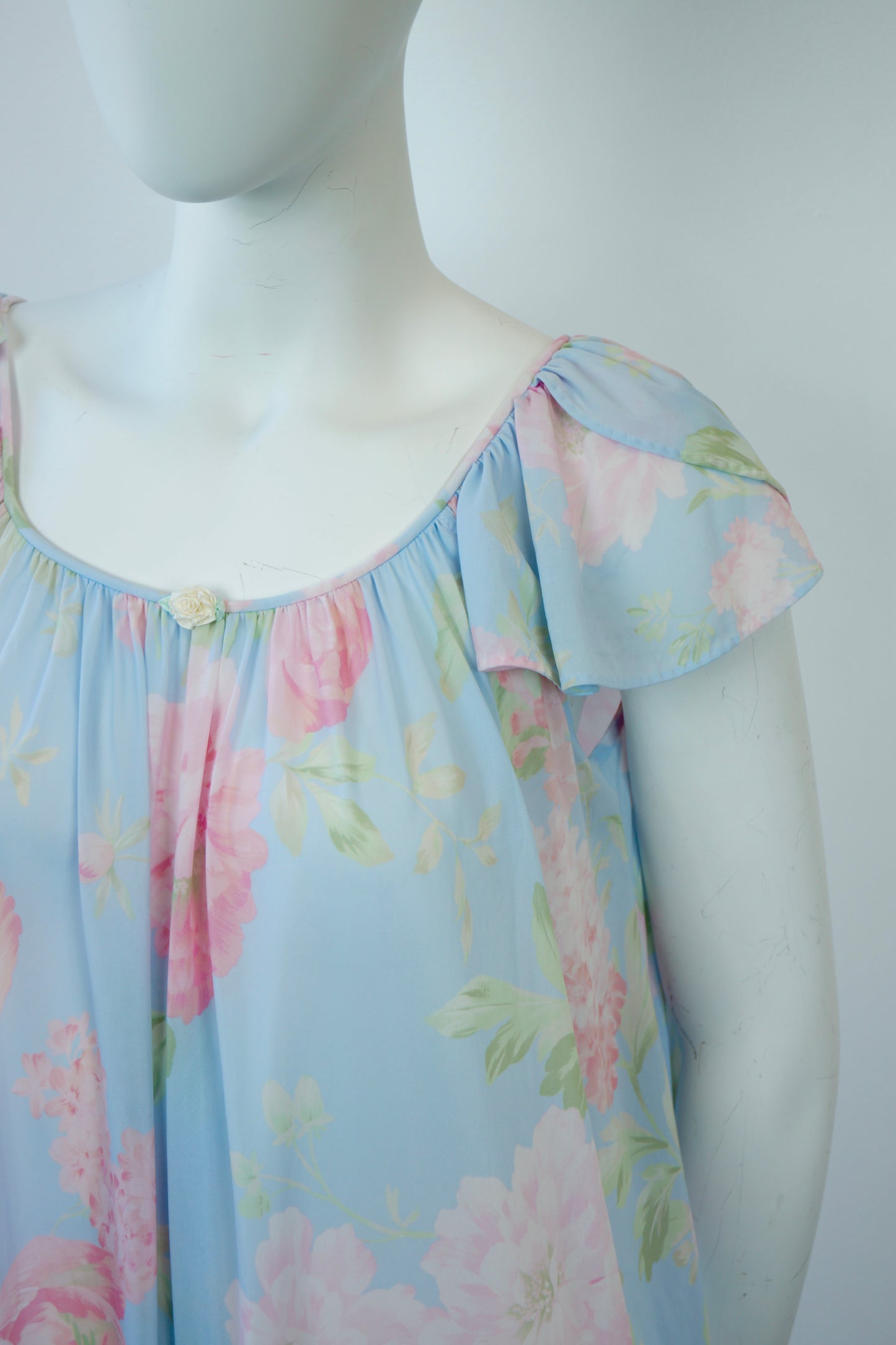 Floral Peignoir Slip