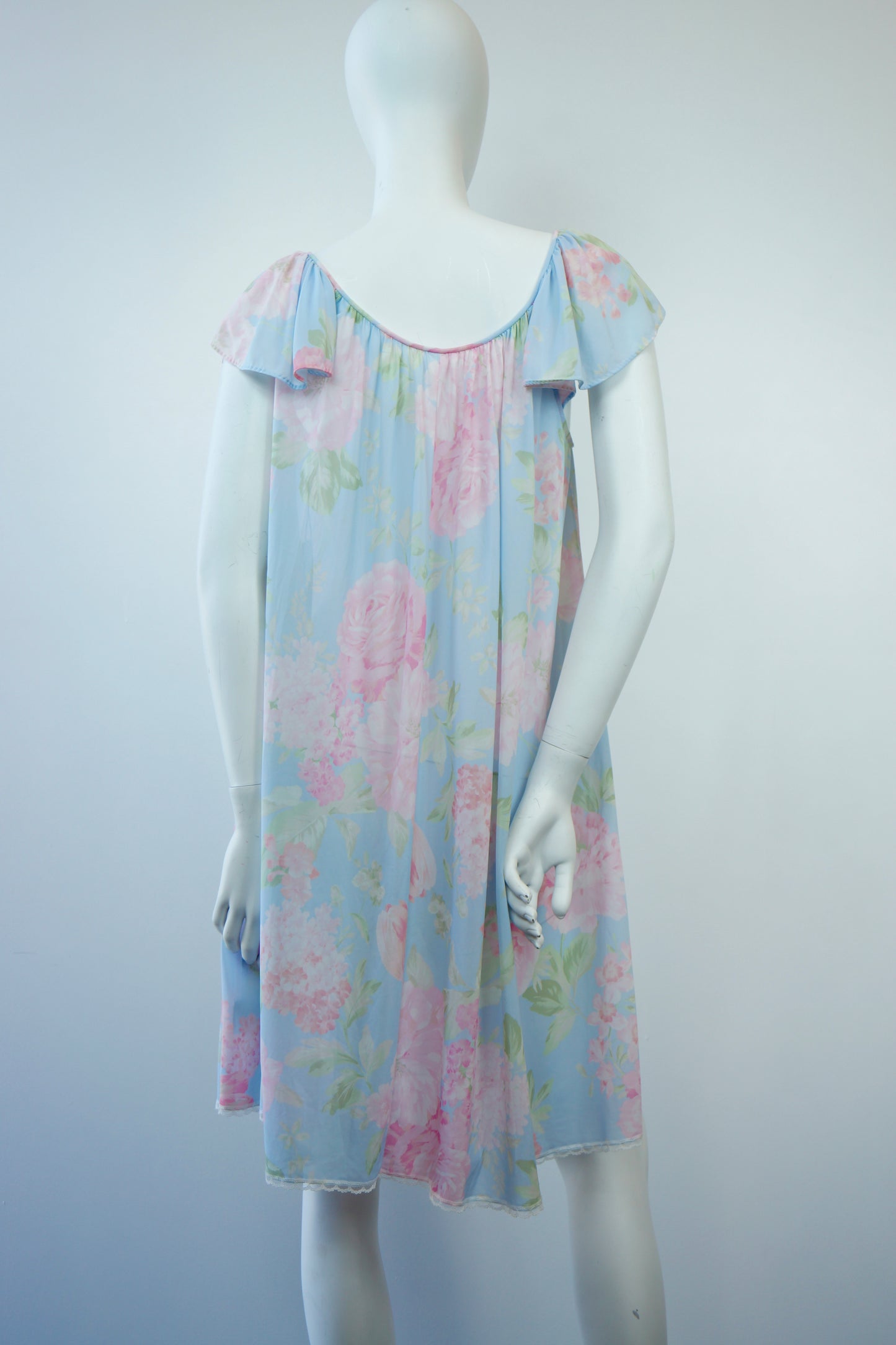 Floral Peignoir Slip