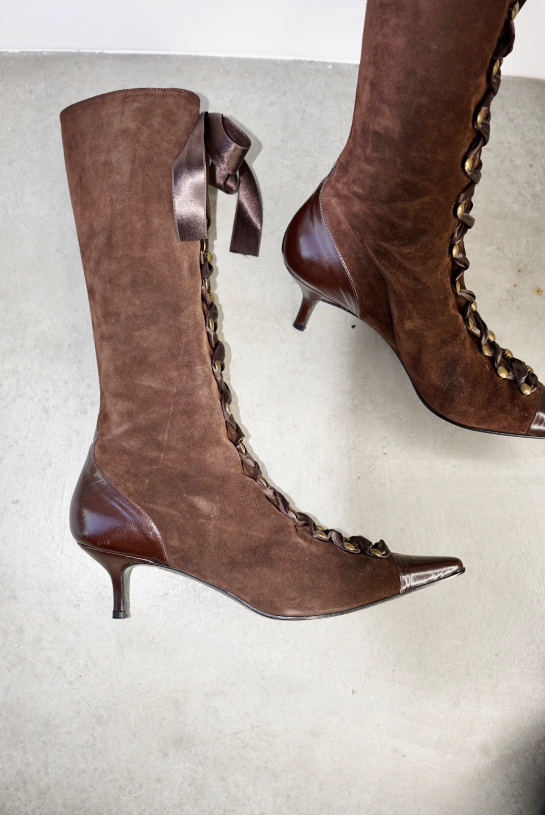 Romeo Gigli Suede Boots