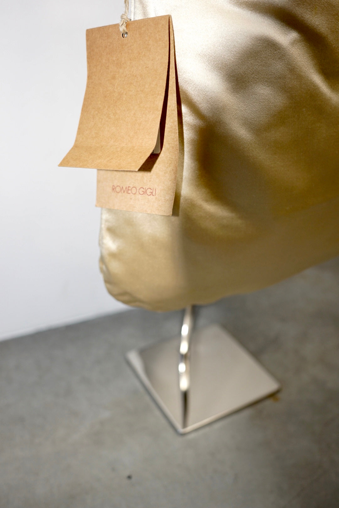 Romeo Gigli Silk Satin Shoulder Bag