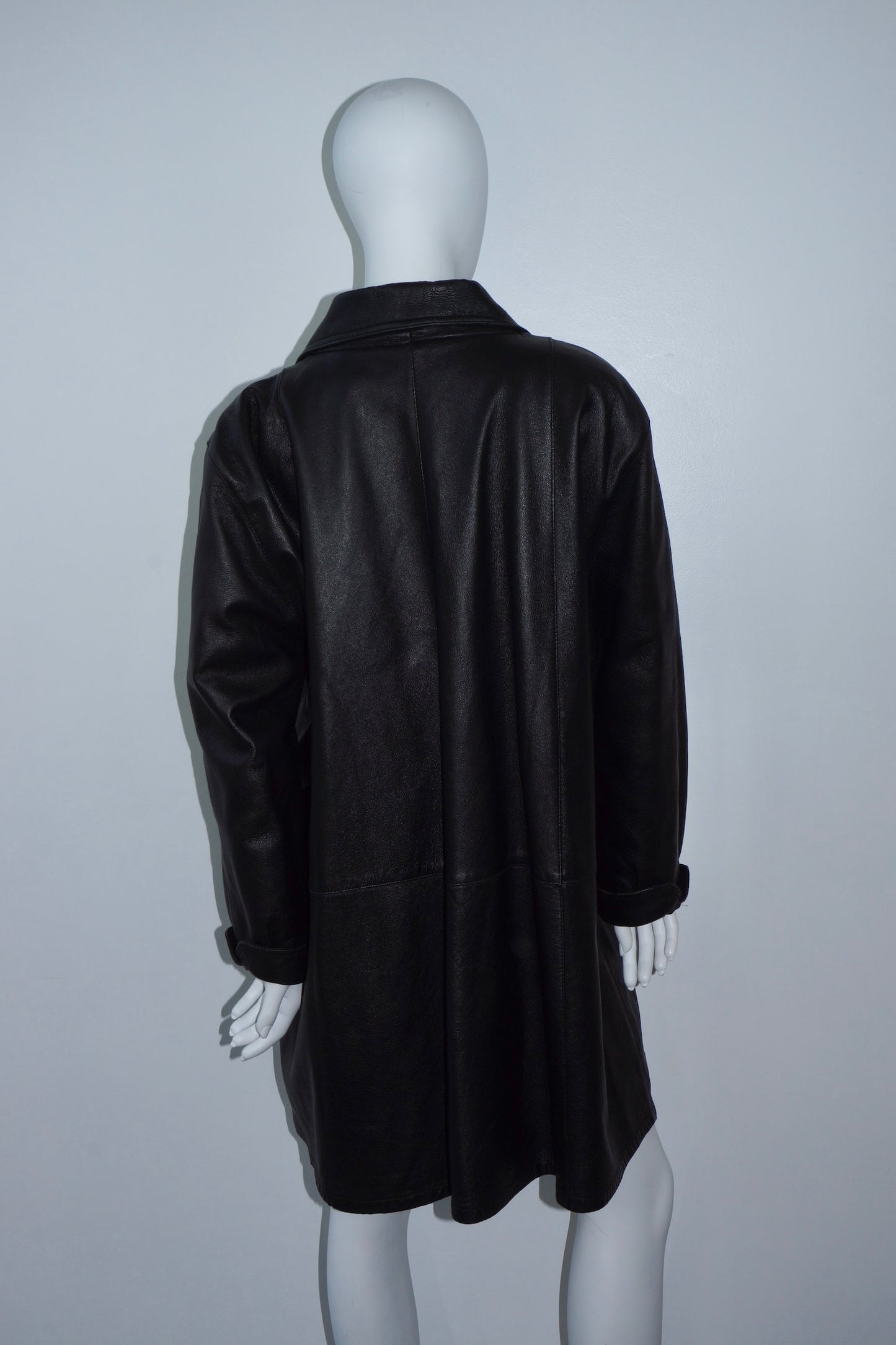 Vera Pelle Italian Leather Coat