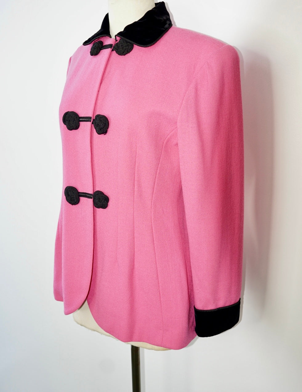 I.MAGNIN Pink Blazer