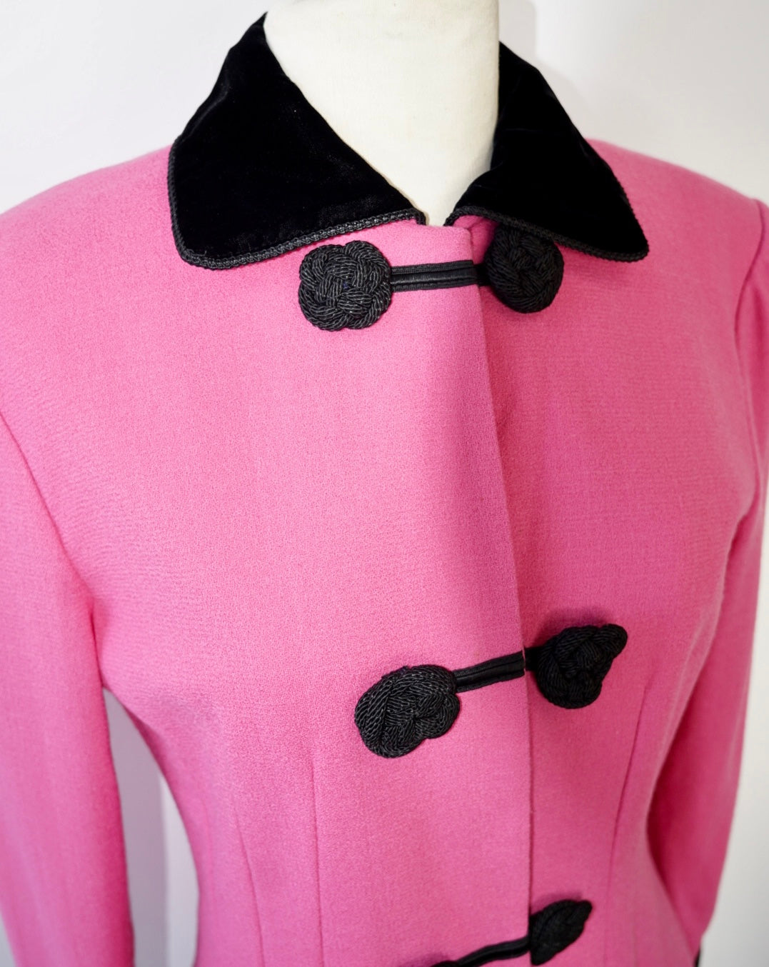 I.MAGNIN Pink Blazer