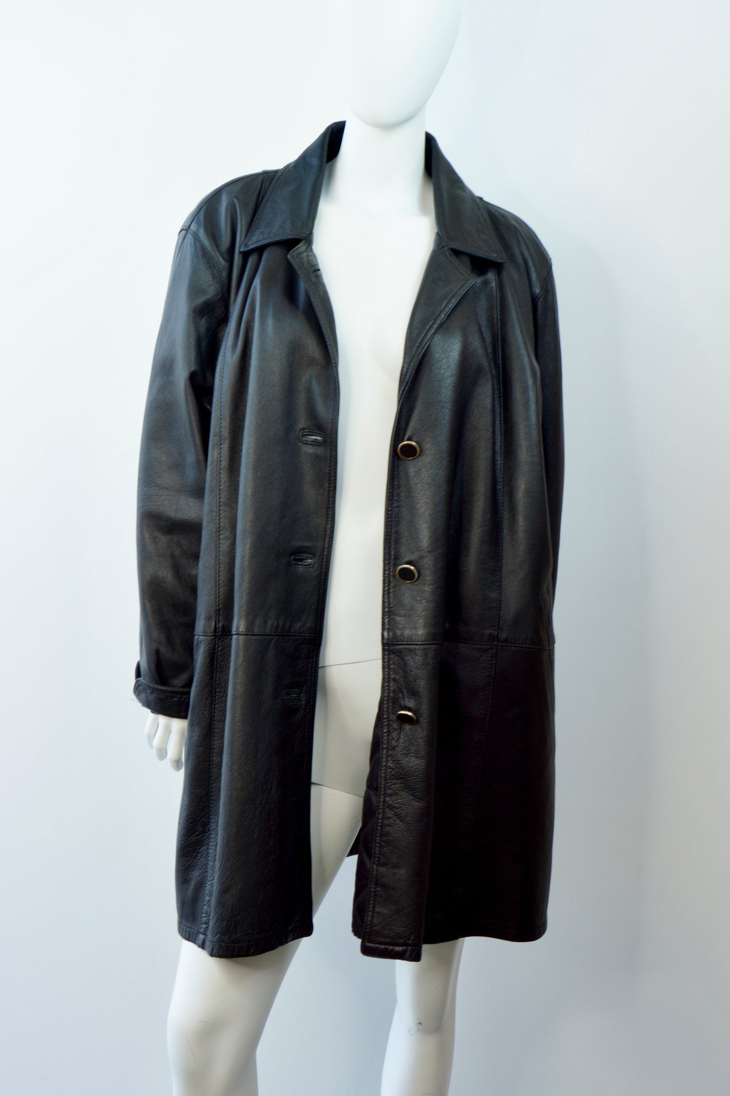 Vera Pelle Italian Leather Coat