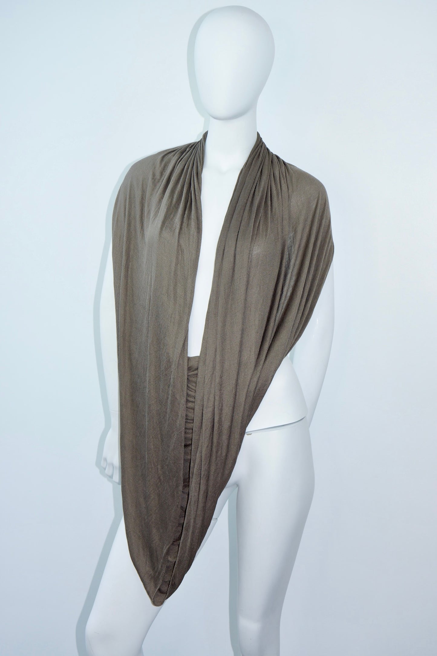 Italian Silk Blend Wrap Top