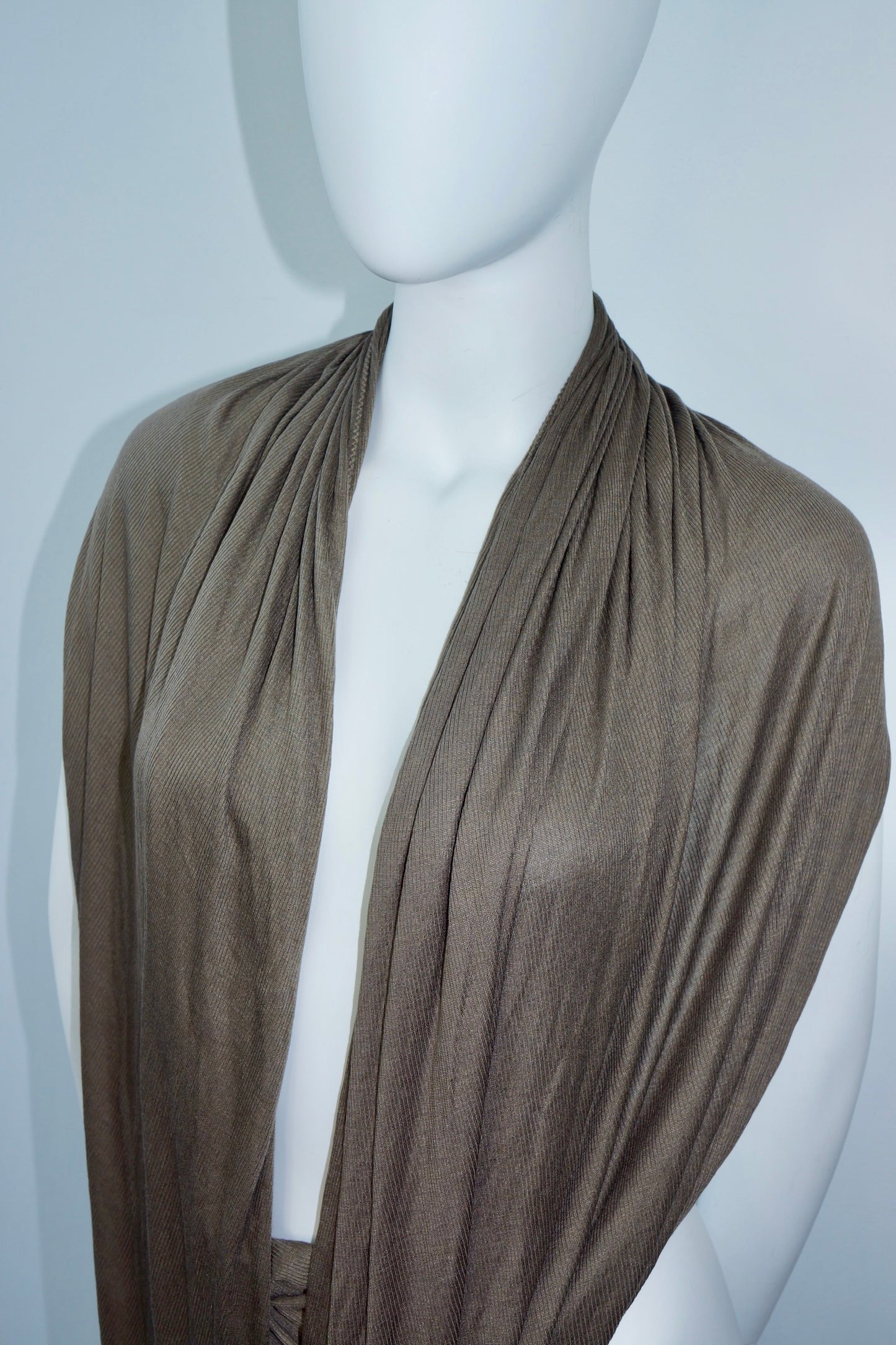 Italian Silk Blend Wrap Top