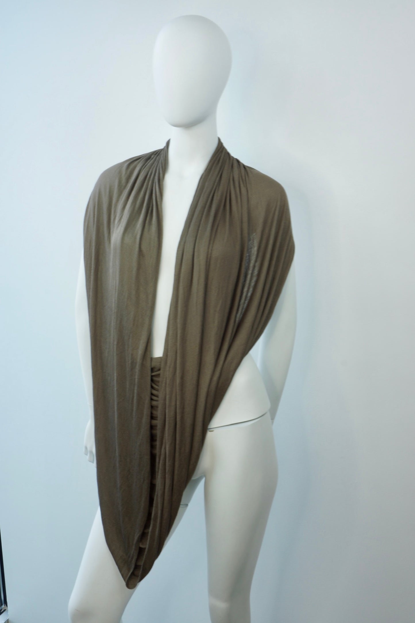 Italian Silk Blend Wrap Top