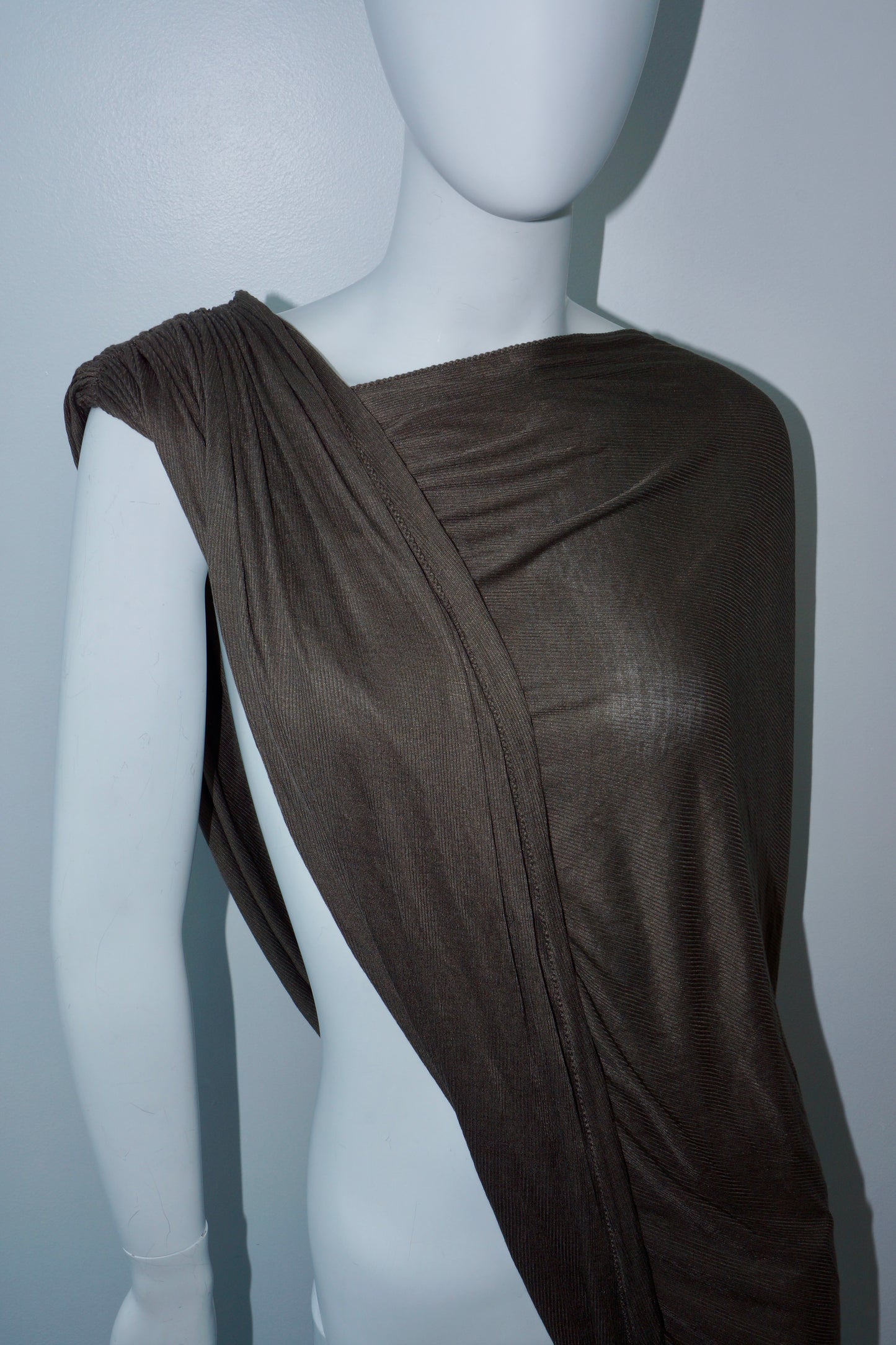 Italian Silk Blend Wrap Top