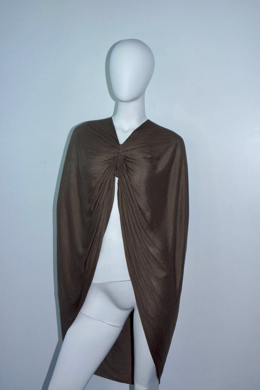 Italian Silk Blend Wrap Top