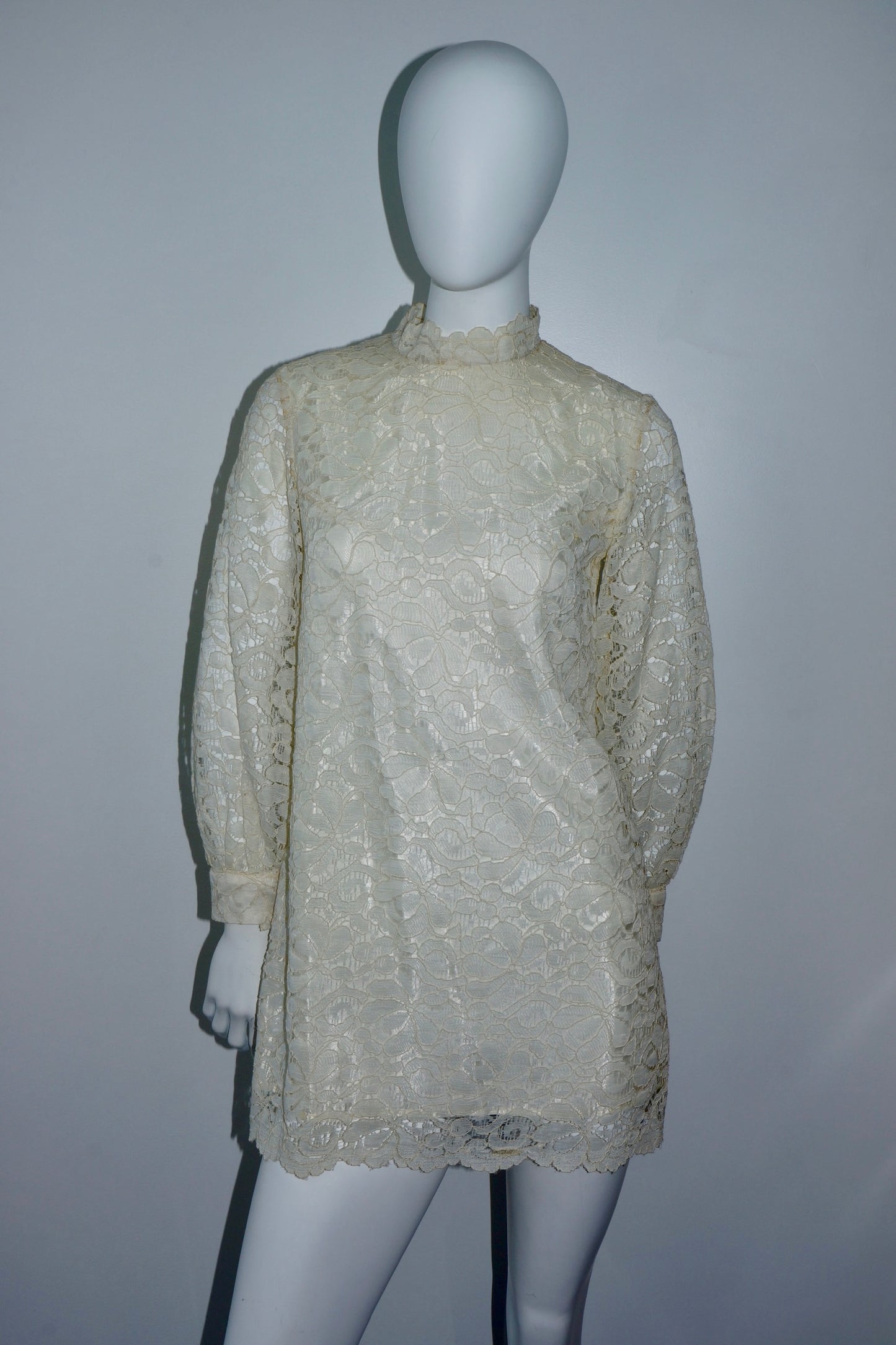 1960's Lace Mini Dress