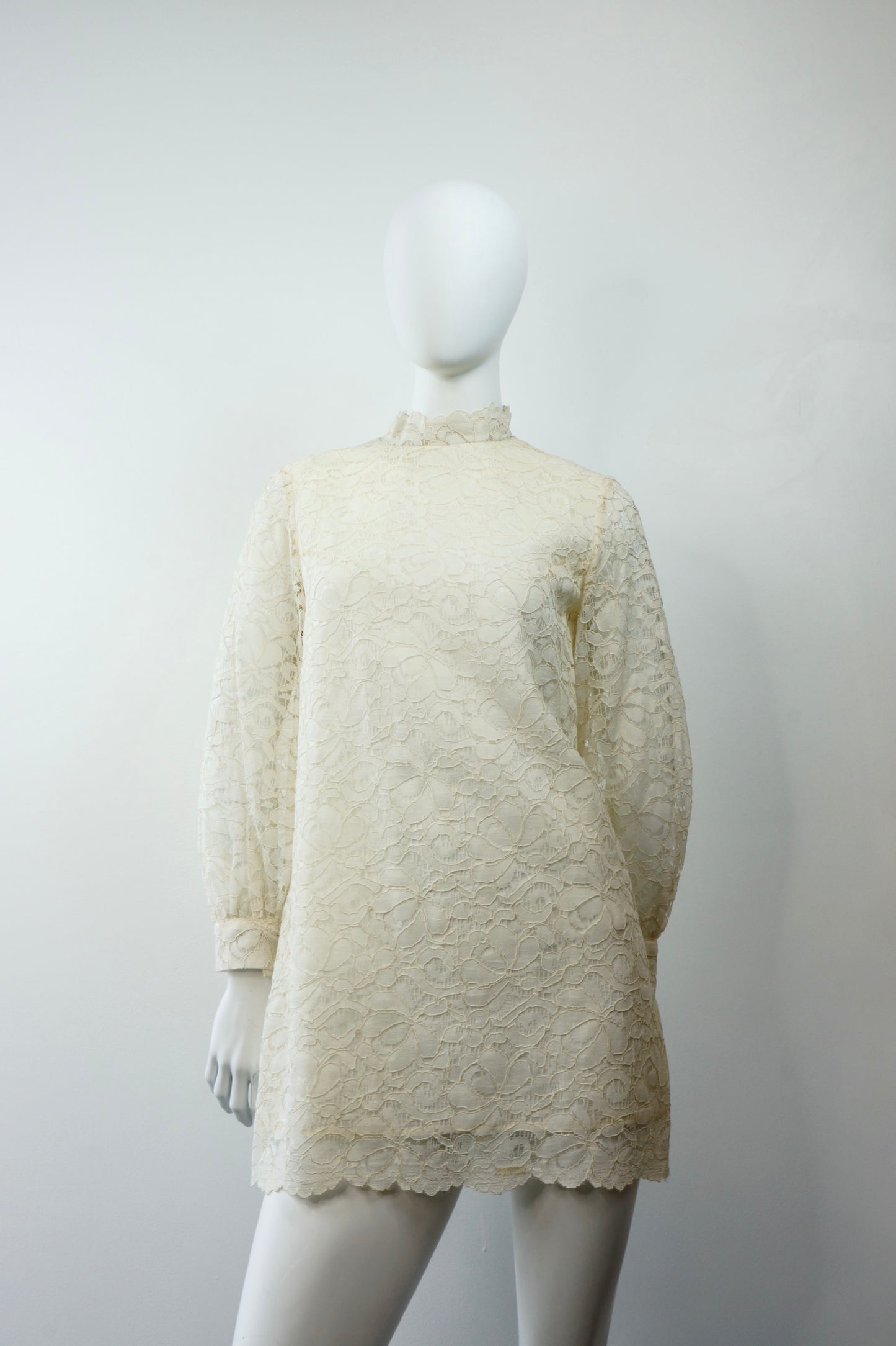 1960's Lace Mini Dress