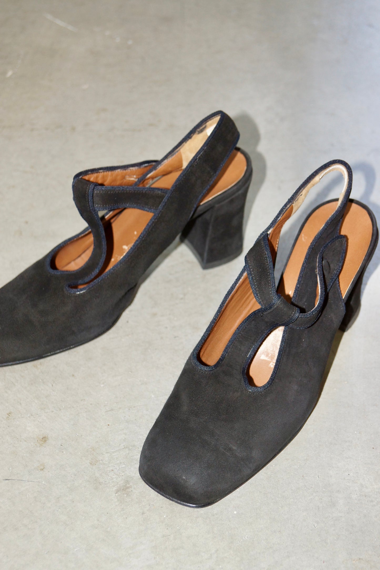Romeo Gigli Black Mary Janes