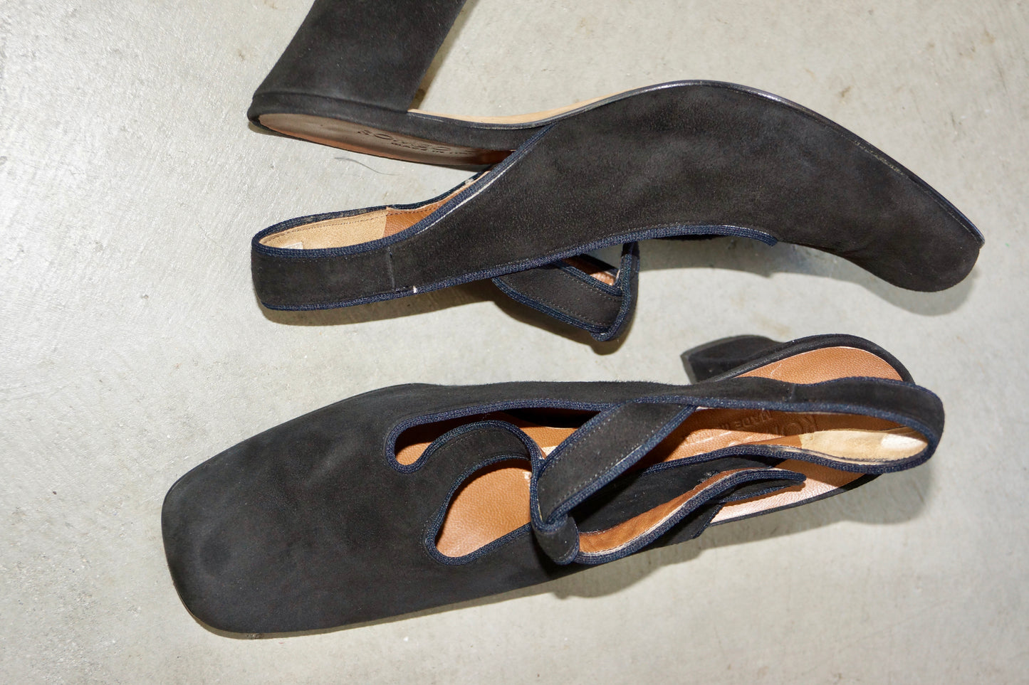 Romeo Gigli Black Mary Janes