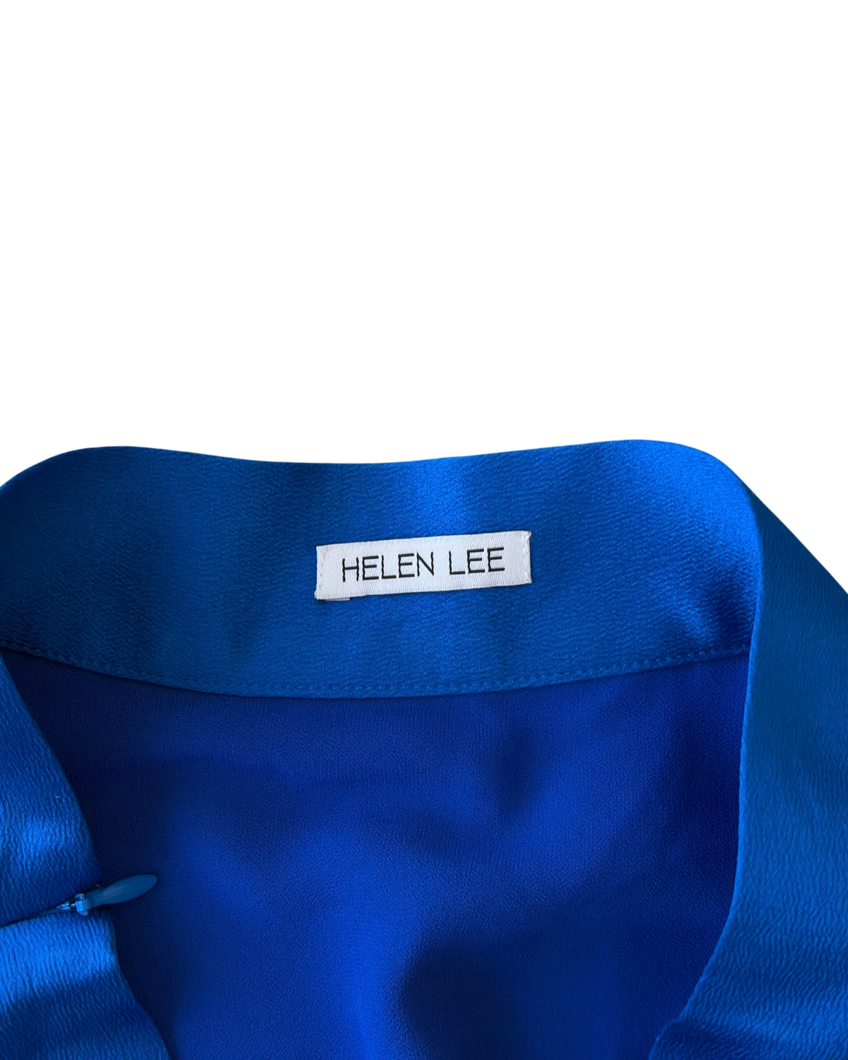 Helen Lee Cobalt Asymmetrical Skirt