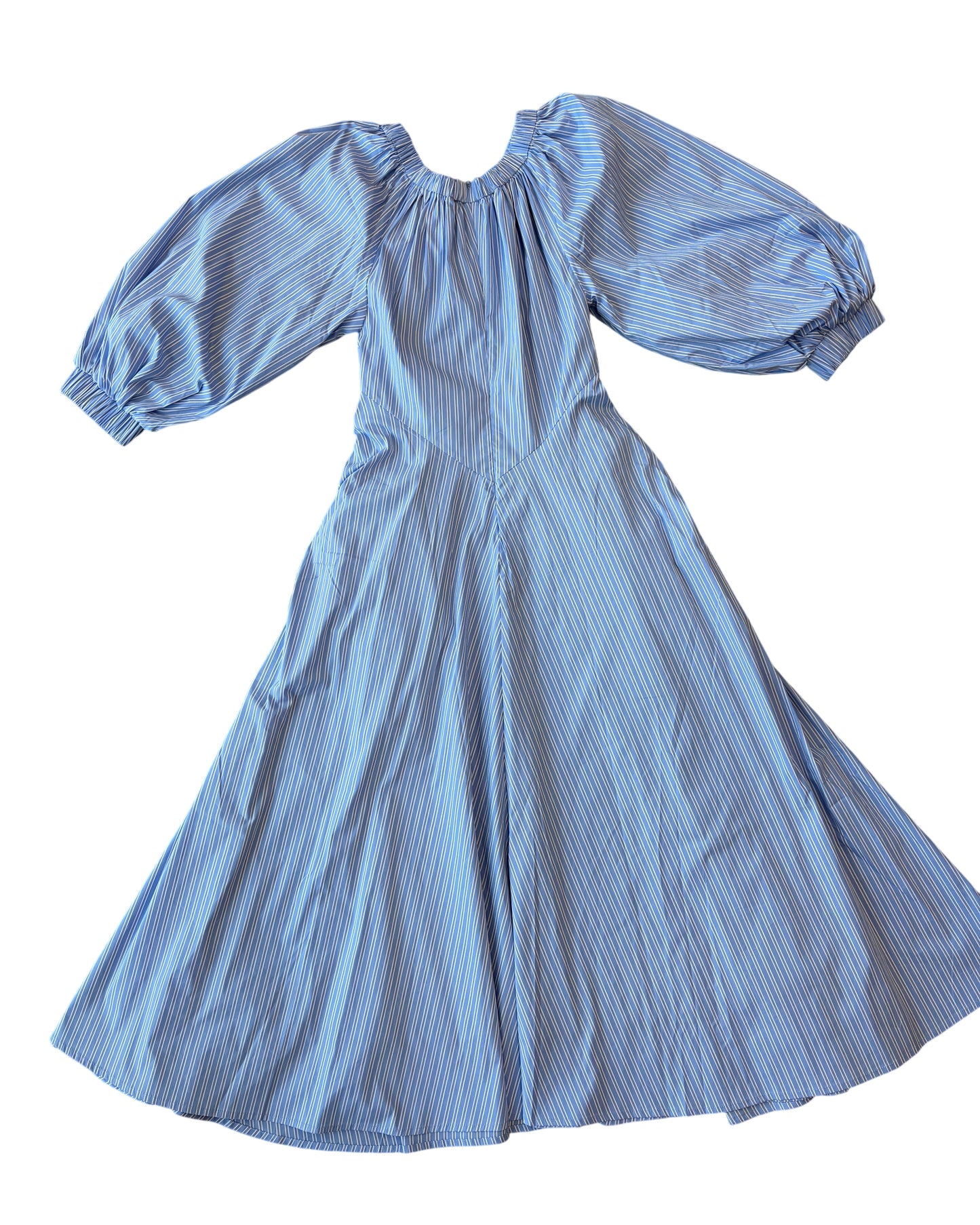 Toit Volant Striped Cotton Dress