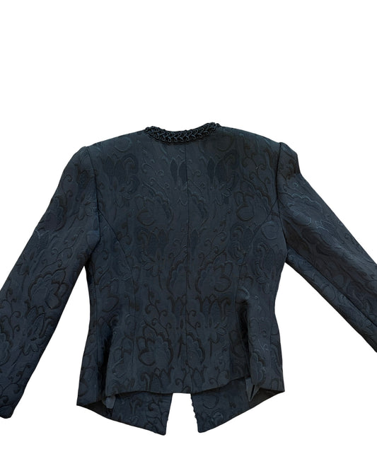 Anne de Villers Jacquard Blazer