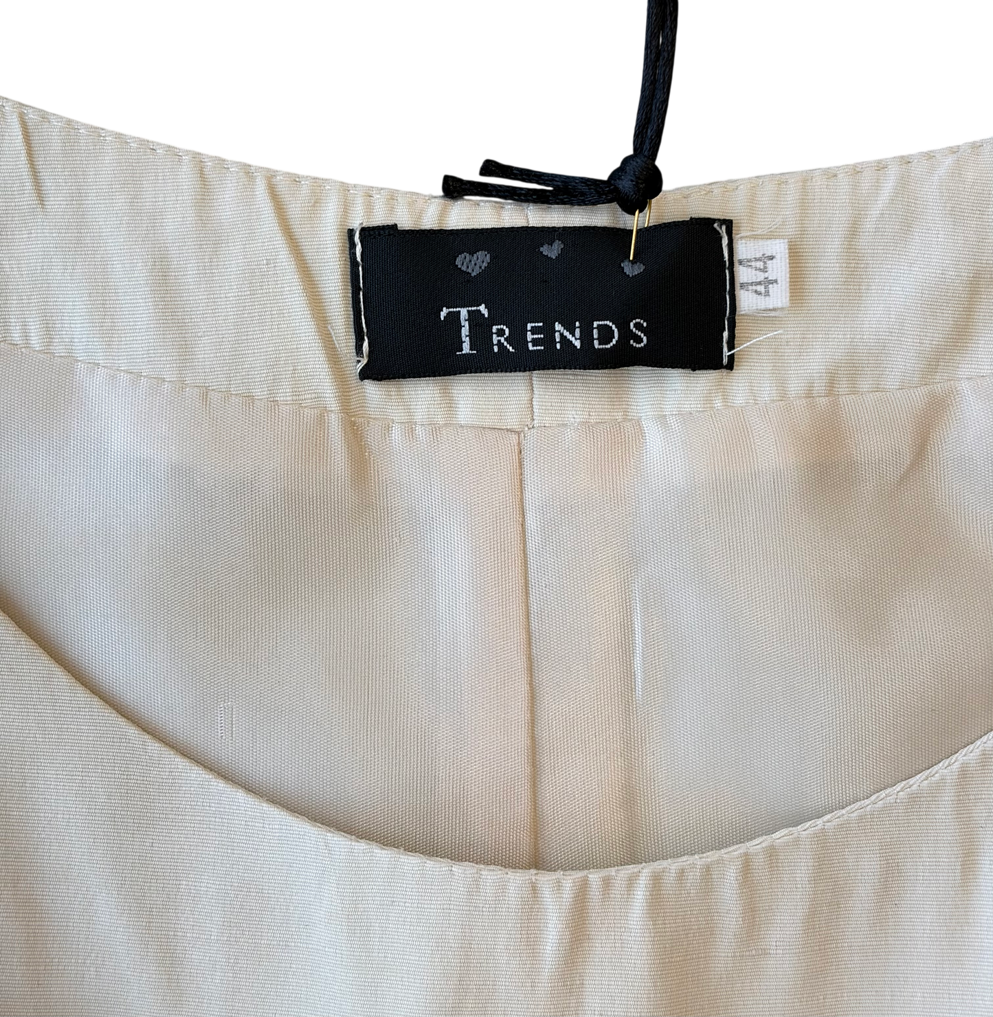 Italian 1990's Linen Blend Mini Dress