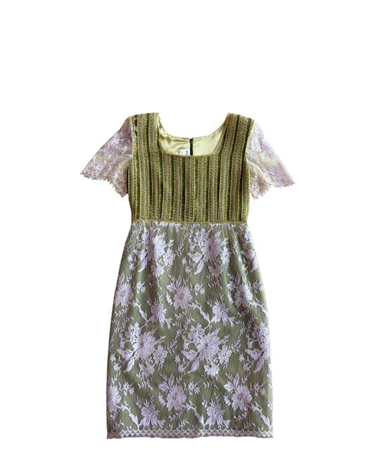 Andre Van Klee Couture Beaded Dress