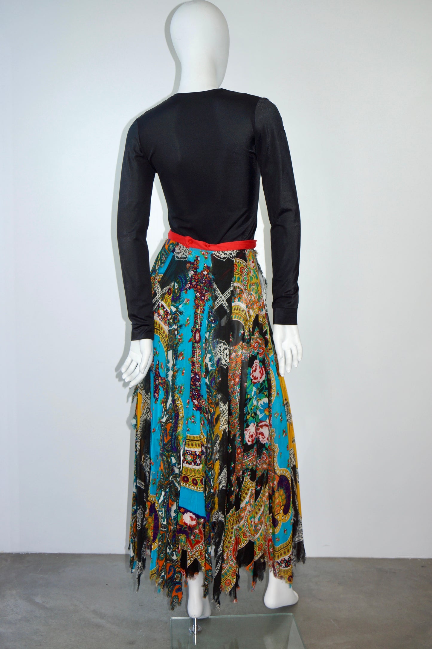 1970's Giorgio Sant'Angelo 2 Piece Skirt Set
