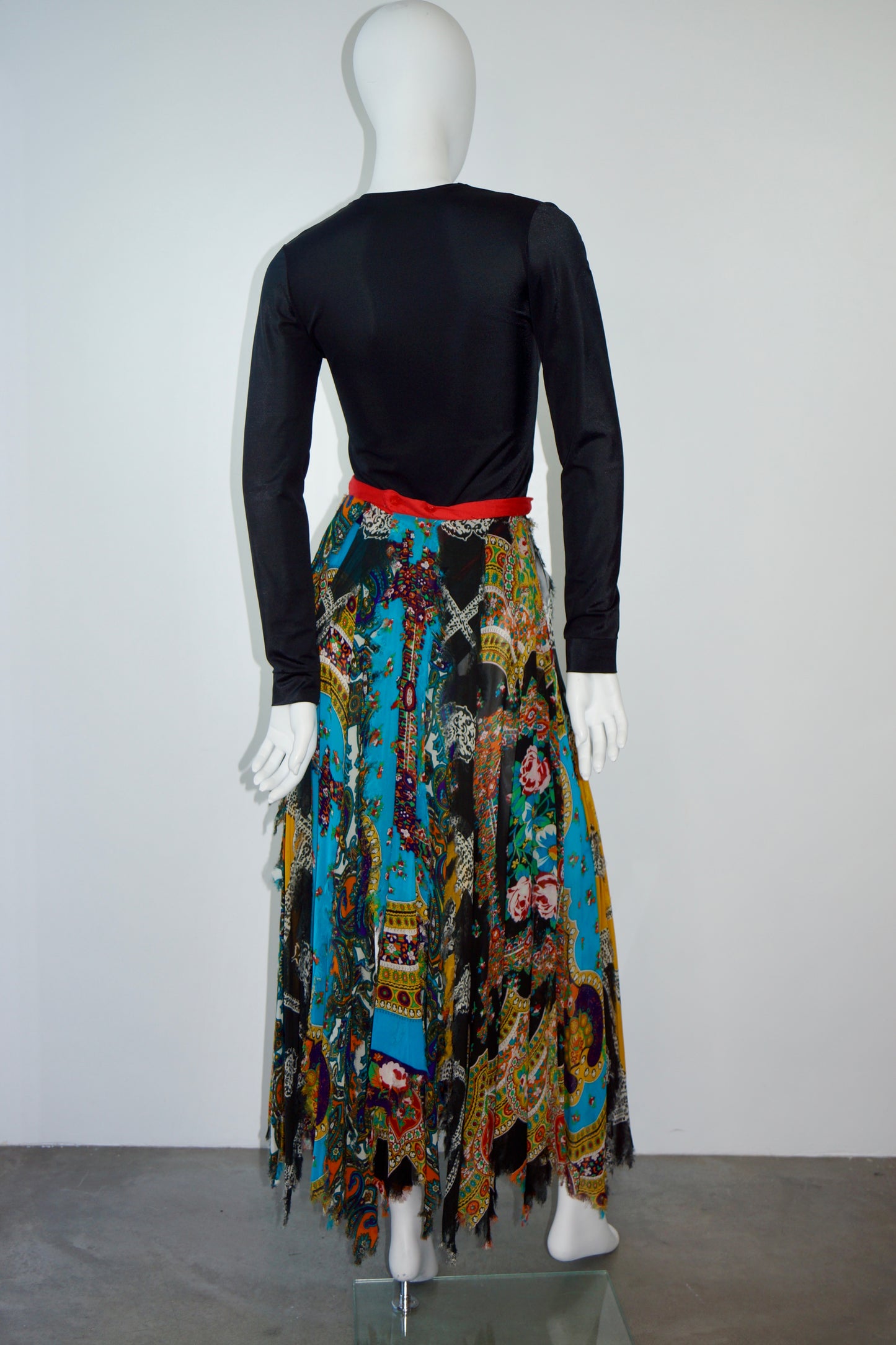 1970's Giorgio Sant'Angelo 2 Piece Skirt Set