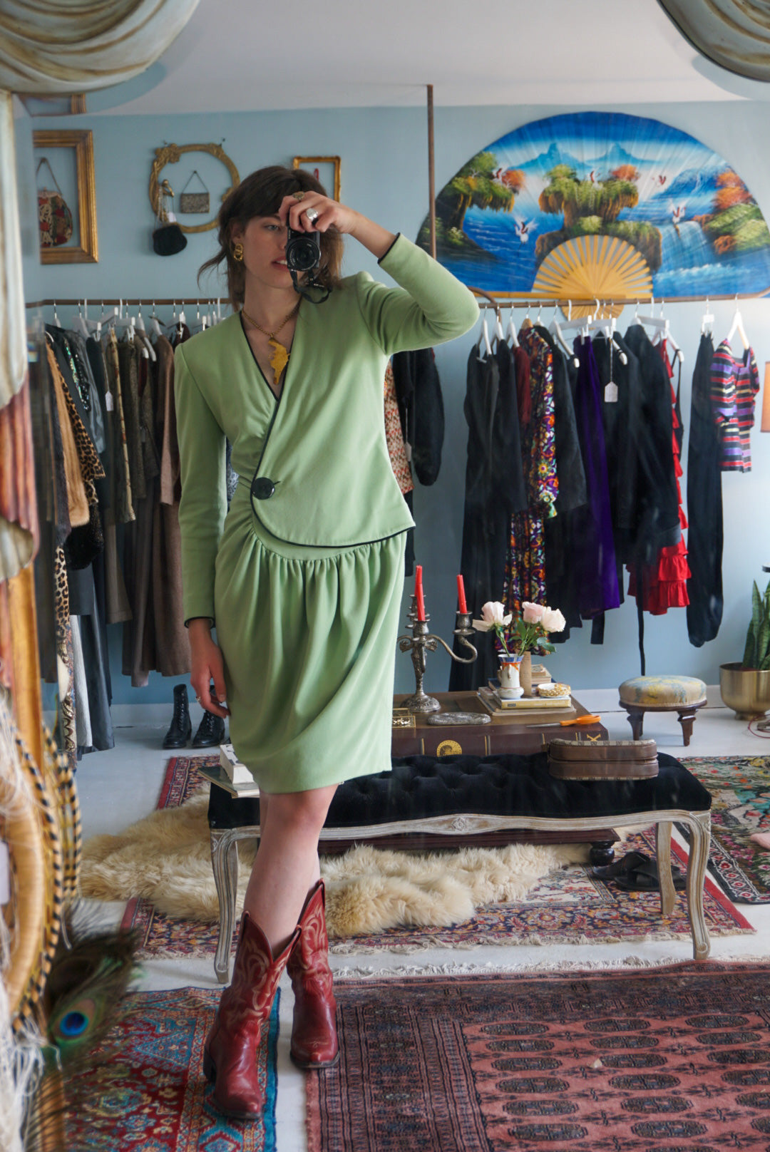 1980s Lanvin Paris Suit Dress