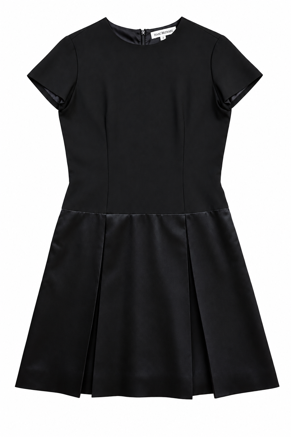Isaac Mizrahi Wool & Satin LBD