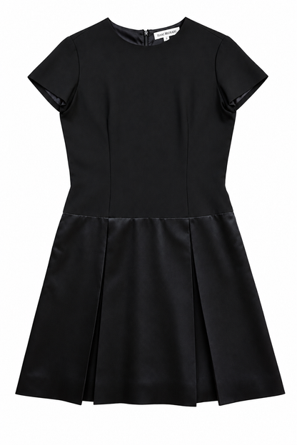 Isaac Mizrahi Wool & Satin LBD