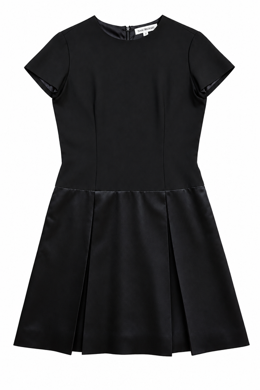 Isaac Mizrahi Wool & Satin LBD