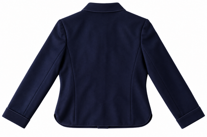 Harvé Benard Navy Wool Jacket