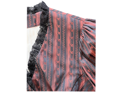 Austrian Gothic Dark Academia Blouse