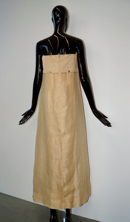 Madame Butterfly Strapless Dress