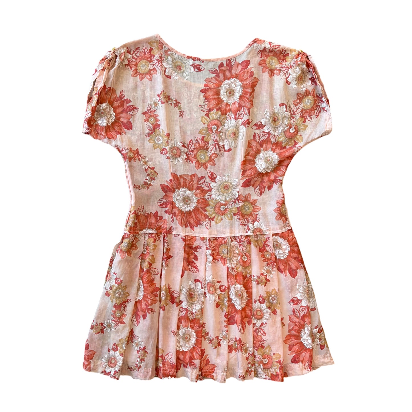 Italian 1970's Cotton Dress