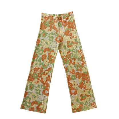Italian 1970's Knit Floral Pants