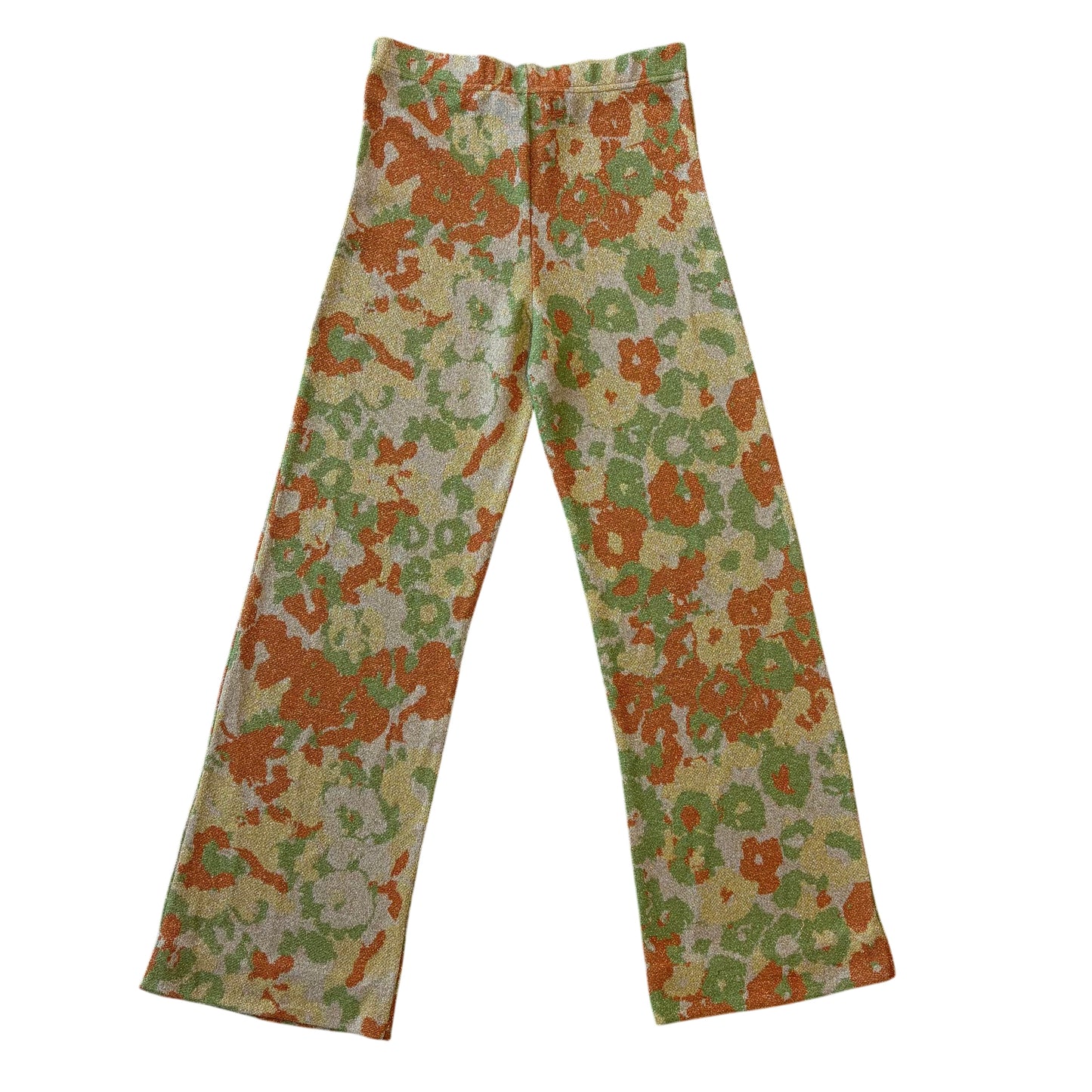 Italian 1970's Knit Floral Pants